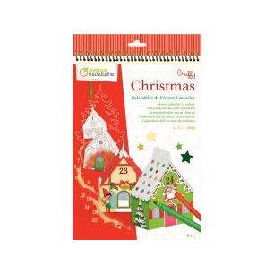 Achetez Carnet calendrier de l'avent a colorier GY123C pas cher sur Ma Rentrée Scolaire