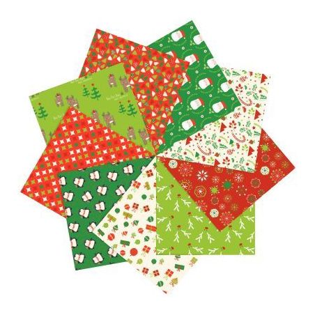 Achetez Pochette de 60 feuilles Origami Noël 20 x 20 cm OR506 C CLAIREFONTAINE pas cher sur Ma Rent..