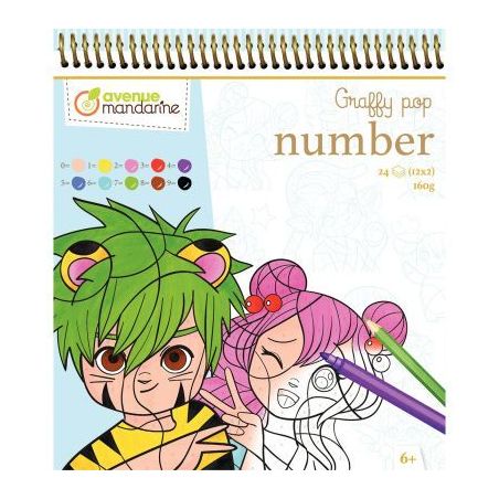 Achetez Carnet de mangas a colorier GY108C AVENUE MAN CLAIREFONTAINE pas cher sur Ma Rentrée Scolai..