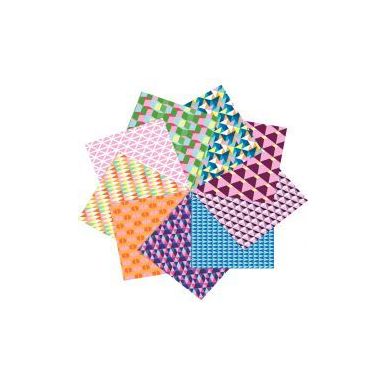 Achetez Pochette de 60 feuilles Origami Geometric 20 x 20 cm 52501MD CLAIREFONTAINE pas cher sur Ma ..