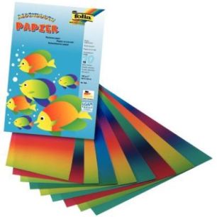 Achetez Pochette de 10 feuilles de papier arc-en-ciel, format 22,5 x 32 cm 765 pas cher sur Ma Rentr..