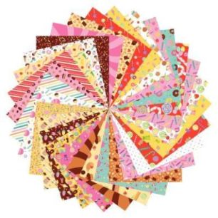 Achetez Pochette de 61 feuilles origami sweets 70grammes OR522C AVENUE MAN CLAIREFONTAINE pas cher s..