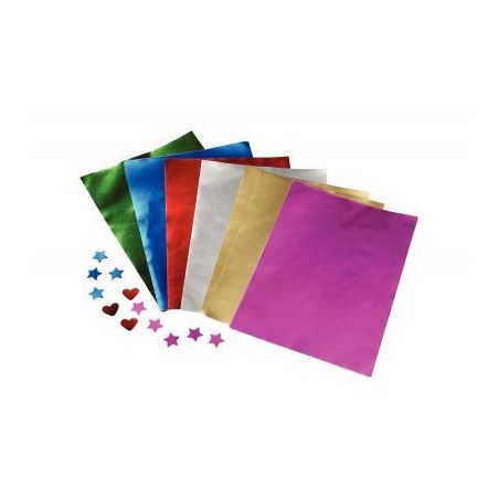 Achetez Paquet de 100 feuilles métallisées A4 1 face POC100FMETASS_01/27132 pas cher sur Ma Rentr ..