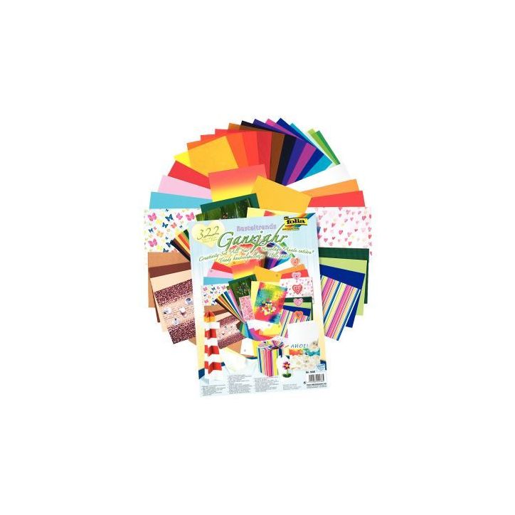 Set Atelier papier deco assortis 946