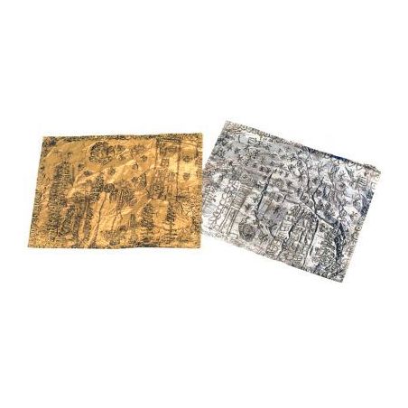 Achetez Pochette de 12 feuilles de métal à repousser en aluminium format 21 x 30 cm POC12FMETREPOR..