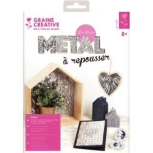 Achetez Pochette 10 feuilles métal repousser aluminium 40x30cm 700471 pas cher sur Ma Rentrée Scol..