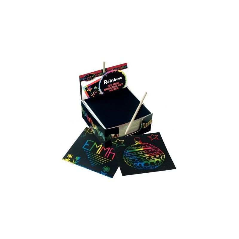 Achetez Bloc de 125 mini cartes à gratter arc-en-ciel 2165 pas cher sur Ma Rentrée Scolaire Achetez Bloc de 125 mini cartes à gratter arc-en-ciel 2165 pas cher sur Ma Rentrée Scolaire