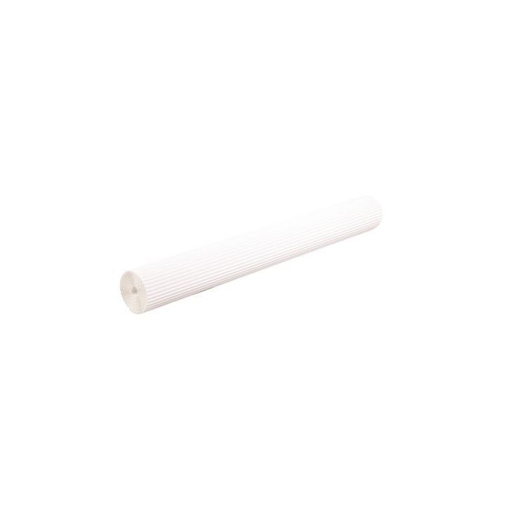 Rouleau de carton ondulé 2 x 0,70 cm couleur blanc 451001C MAILDOR CLAIREFONTAINE