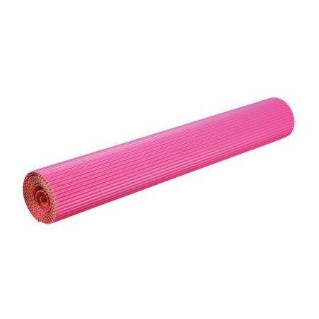 Achetez Rouleau de carton ondulé 2 x 0,70 cm couleur fuchsia 451087C MAILDOR CLAIREFONTAINE pas che..
