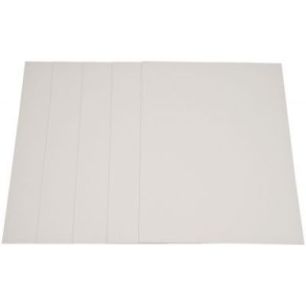 Achetez Paquet de 5 feuilles de carton épais, 2 côtés gris, format 60 x 80 cm, 1230 g épaisseur ..