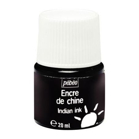 Achetez Flacon 20ml dencre de Chine noire 603710 PEBEO pas cher sur Ma Rentrée Scolaire
