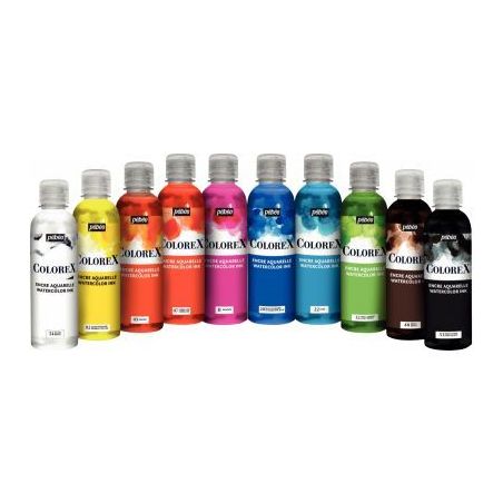 Achetez Lot de 10 flacons 250ml d'encres à dessiner COLOREX dont 3 offerts 417406 COLOREX PEBEO pas..