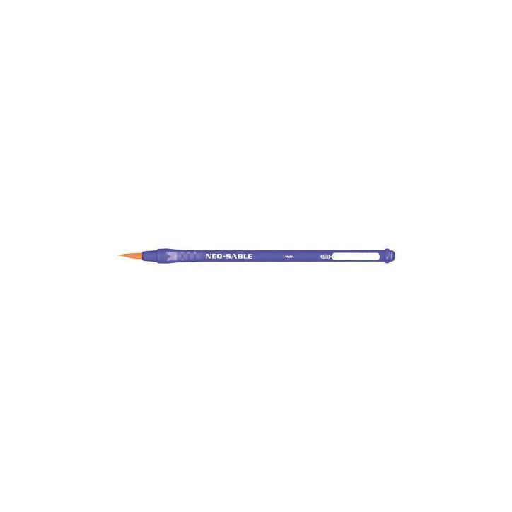 Pinceau KAMIKAZE N° 6 poils synthétiques très résistants manche plastique solide ( sans PVC ) XZBNR-6 PENT(...)