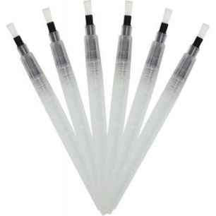 Achetez Lot de 6 brosses plates à réservoir, pointes moyennes GI00109 pas cher sur Ma Rentrée Sco..