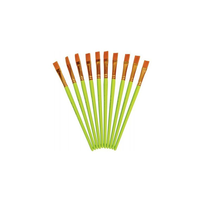 Achetez Sachet de 10 pinceaux synthétique plats n°12 2012/12130 pas cher sur Ma Rentrée Scolaire Achetez Sachet de 10 pinceaux synthétique plats n°12 2012/12130 pas cher sur Ma Rentrée Scolaire