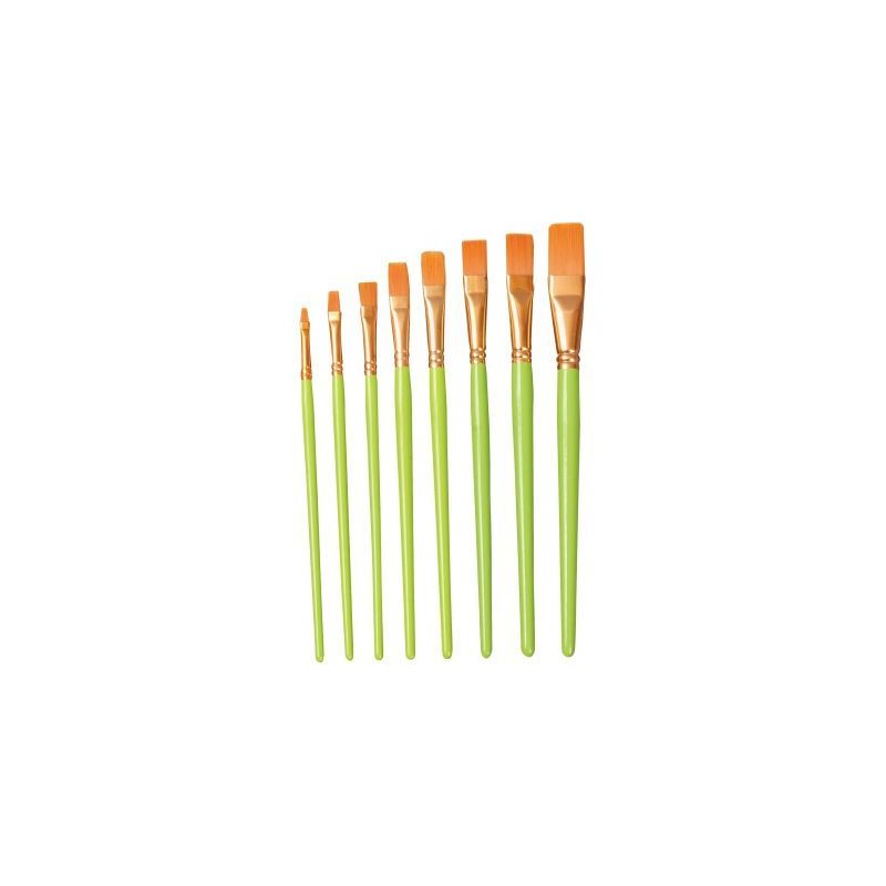 Achetez Sachet de 10 pinceaux synthétique plats n°14 2014 pas cher sur Ma Rentrée Scolaire
