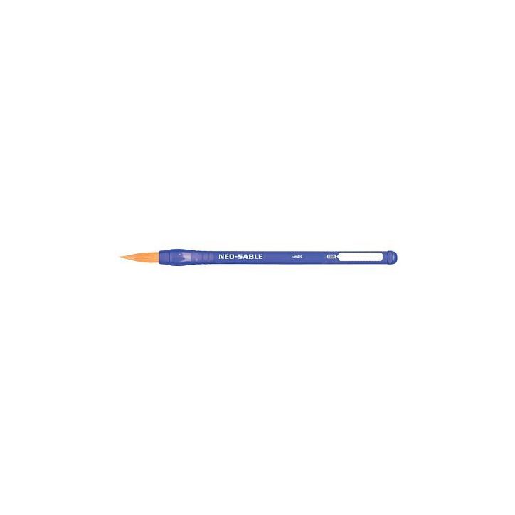 Pinceau KAMIKAZE N° 14 poils synthétiques très résistants manche plastique solide ( sans PVC ) XZBNR-14 PE(...)