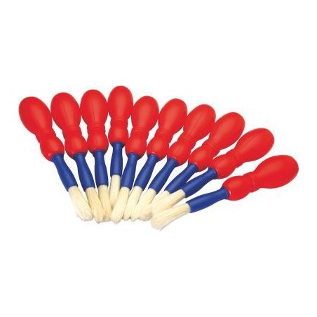 Achetez Lot de 10 pinceaux avec manche en plastique 82913/1292 pas cher sur Ma Rentrée Scolaire