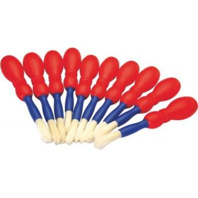 Achetez Lot de 10 pinceaux avec manche en plastique 82913/1292 pas cher sur Ma Rentrée Scolaire