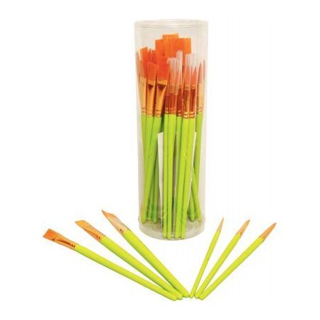 Achetez Pot de 36 pinceaux + brosses en synthétique 1114 pas cher sur Ma Rentrée Scolaire