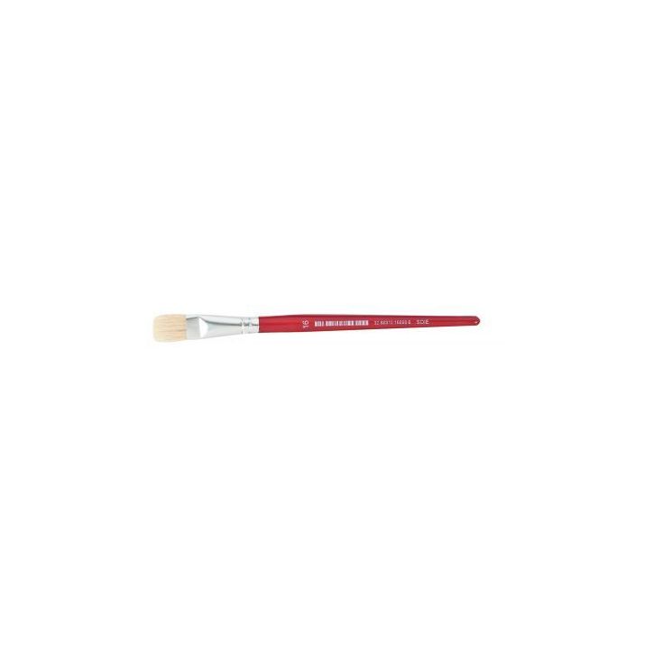 Sac de 10 brosses plates en soie N°16 MA189/16