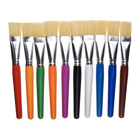 Achetez Sachet de 10 brosses plates largeur 20mm 3103270 pas cher sur Ma Rentrée Scolaire