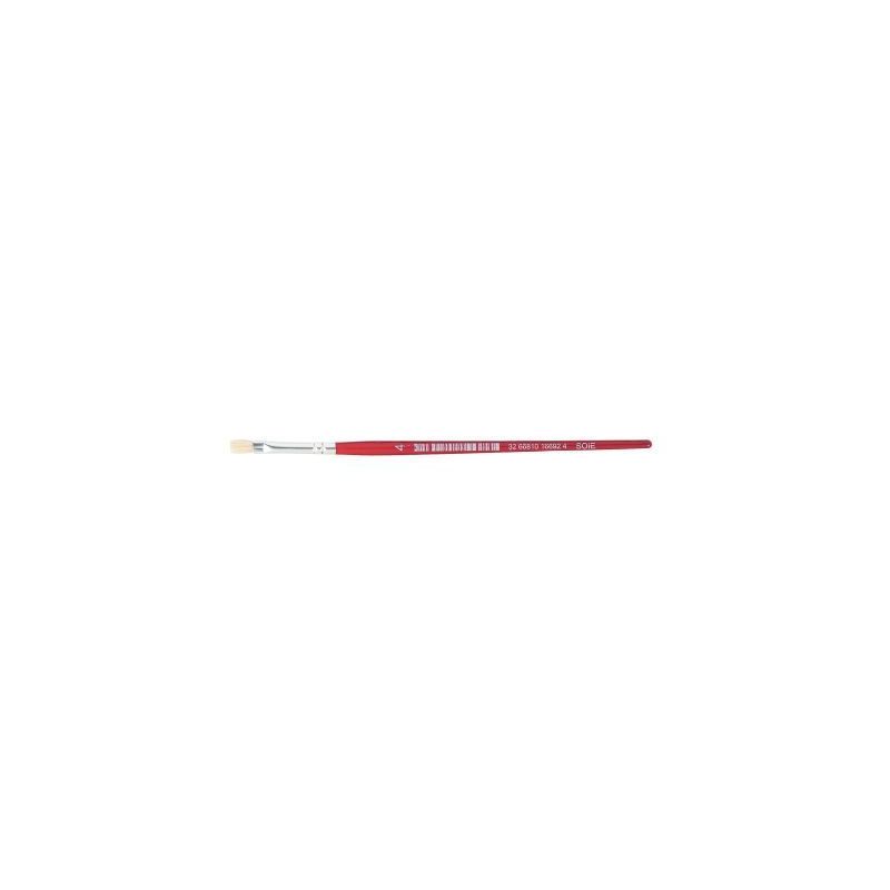 Achetez Sac de 10 brosses plates en soie N° 4 MA189/4 pas cher sur Ma Rentrée Scolaire