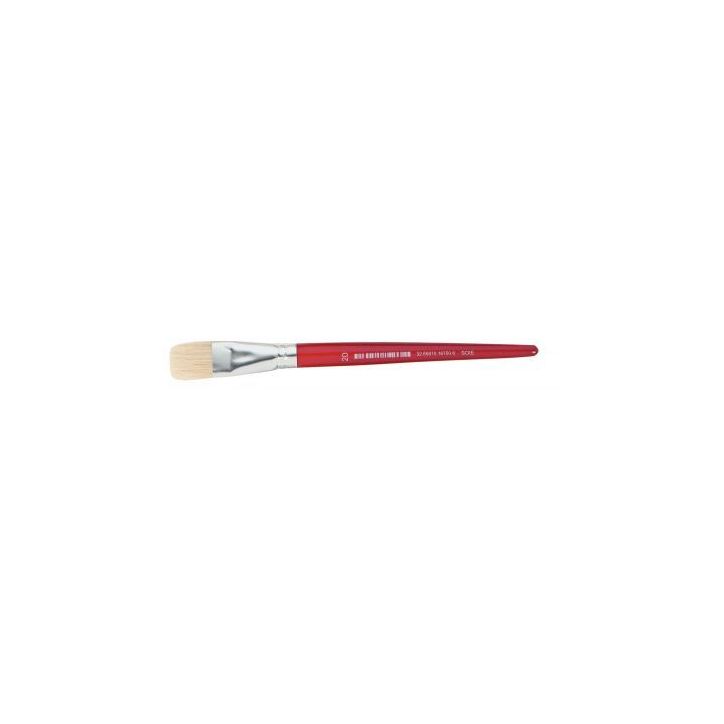 Sac de 10 brosses plates en soie N°20 MA189/20