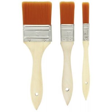 Achetez Lot de 3 pinceaux large en nylon 1333 pas cher sur Ma Rentrée Scolaire