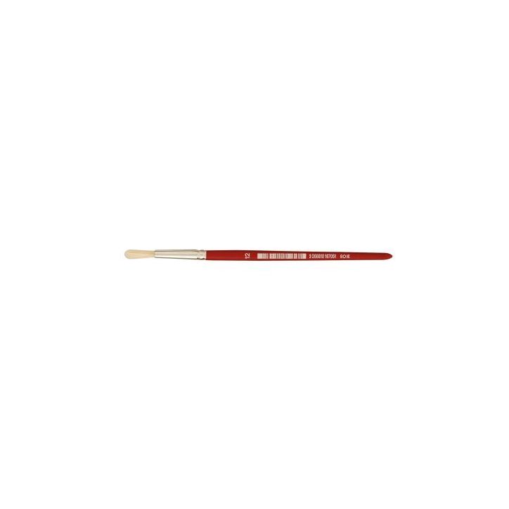 Sac de 10 brosses rondes en soie N° 12 MA970/12
