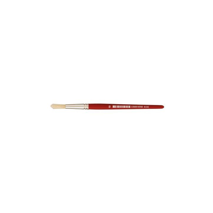 Sac de 10 brosses rondes en soie N°18 MA970/18