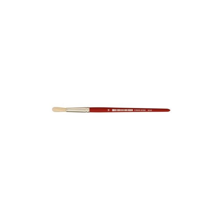 Sac de 10 brosses rondes en soie N°14 MA970/14