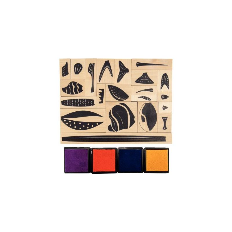 Achetez Tampons encreurs poissons 17x13cm L740222 pas cher sur Ma Rentrée Scolaire Achetez Tampons encreurs poissons 17x13cm L740222 pas cher sur Ma Rentrée Scolaire