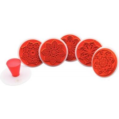 Achetez Lot de 6 tampons mandala à colorier 220036 pas cher sur Ma Rentrée Scolaire