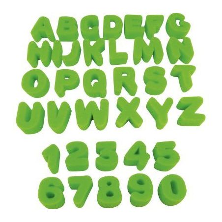 Achetez Lot de 36 éponges les chiffres + les lettres L749006 pas cher sur Ma Rentrée Scolaire