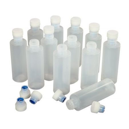 Achetez Lot de 12 flacons 125ml en plastique souple et transparent avec bouchon mousse 0682 O'COLOR ..
