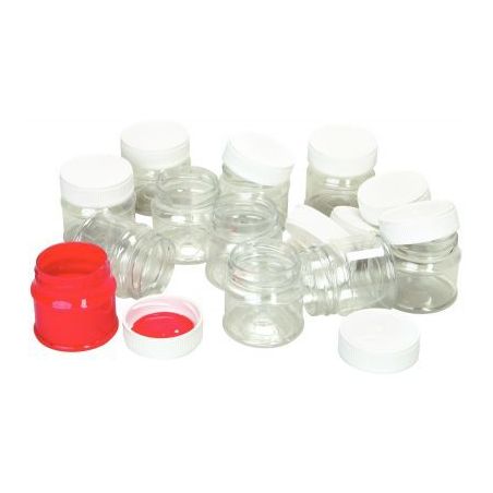 Achetez Lot de 12 pots de 50ml en PET transparent SAC12X50ML_01/83170 pas cher sur Ma Rentrée Scola..