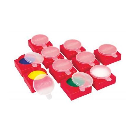 Achetez Lot de 10 maxi pots avec couvercle 522790 pas cher sur Ma Rentrée Scolaire