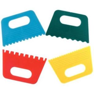 Achetez Blister de 4 peignes à effet pour gouache 72240 pas cher sur Ma Rentrée Scolaire