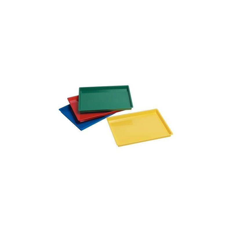 Achetez Lot de 4 plateaux multi usages. 4 couleurs assorties : rouge, jaune, vert et bleu 77040 pas ..