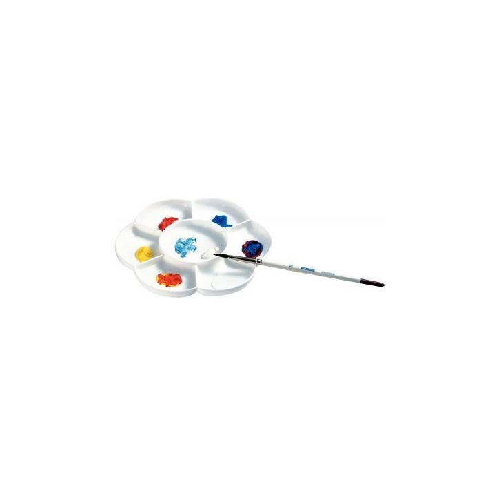 Palette marguerite plastique avec couvercle 51386