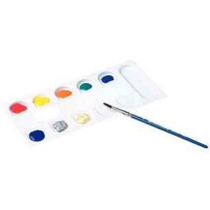 Achetez Palette rectangulaire divisée en godets 807075 pas cher sur Ma Rentrée Scolaire