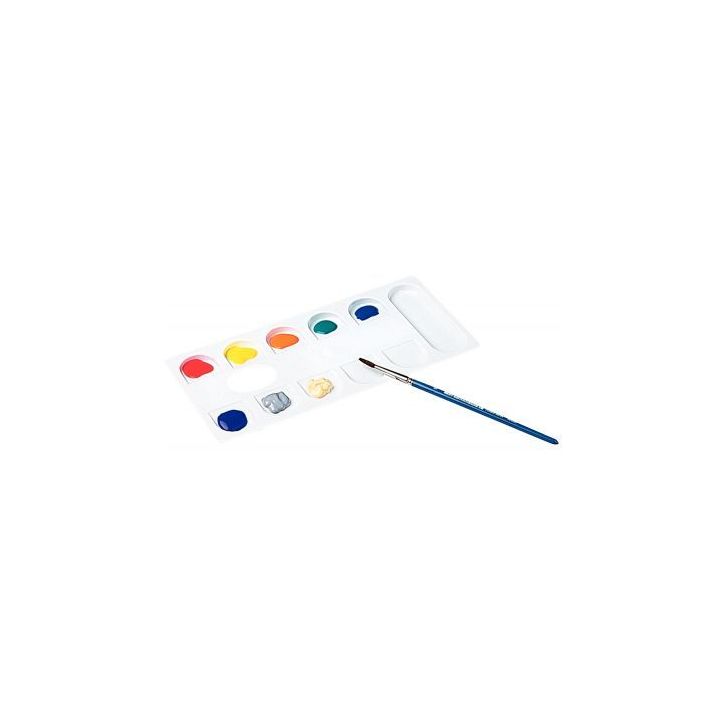 Palette rectangulaire divisée en godets 807075