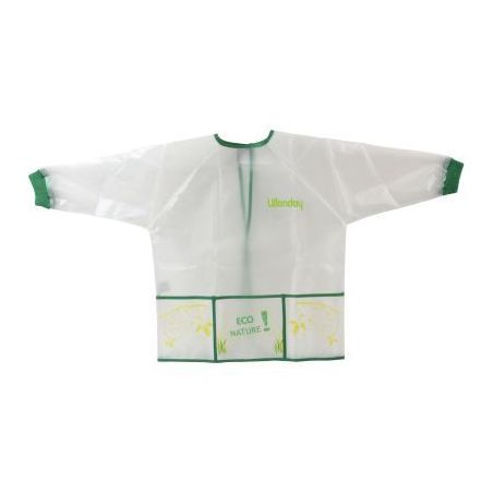 Achetez Tablier écologique enfant modèle 3 - 5 ans coloris blanc et vert APN500862 WONDAY pas che..
