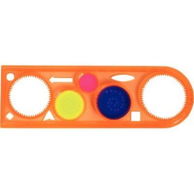 Achetez Lot de 10 règles spirographe 800526 pas cher sur Ma Rentrée Scolaire