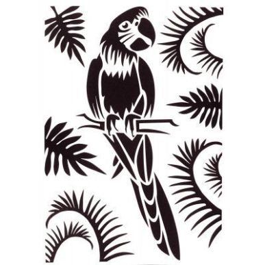 Achetez Lot de 6 pochoirs en plastique format A4, animaux sauvages 4704380XX pas cher sur Ma Rentré..