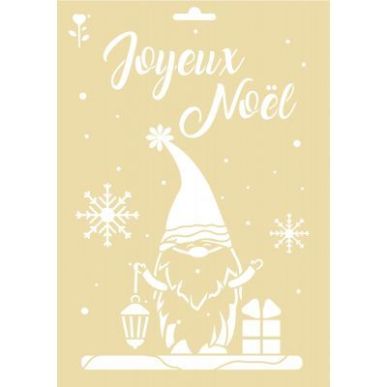 Achetez Lot de 3 pochoirs de Noël en plastique format A4 226117 GRAINE CRE pas cher sur Ma Rentrée..