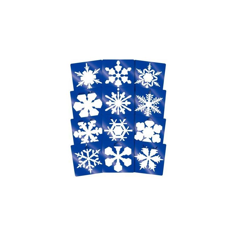 Achetez Lot de 12 pochoirs flocons de neige 1315989 pas cher sur Ma Rentrée Scolaire Achetez Lot de 12 pochoirs flocons de neige 1315989 pas cher sur Ma Rentrée Scolaire