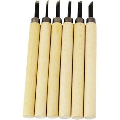 Achetez Lot de 6 gouges pour linogravure LC40313 pas cher sur Ma Rentrée Scolaire