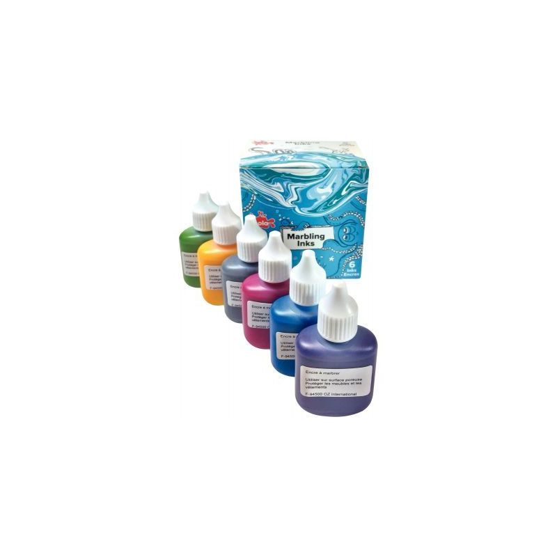 Achetez Kit de marbling 6 flacons 25ml, couleurs métalliques MIM25/6/A pas cher sur Ma Rentrée Sco.. Achetez Kit de marbling 6 flacons 25ml, couleurs métalliques MIM25/6/A pas cher sur Ma Rentrée Sco..